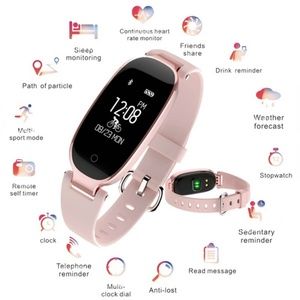 Fashion Bluetooth Smart Watch Sports Bracelet Wome